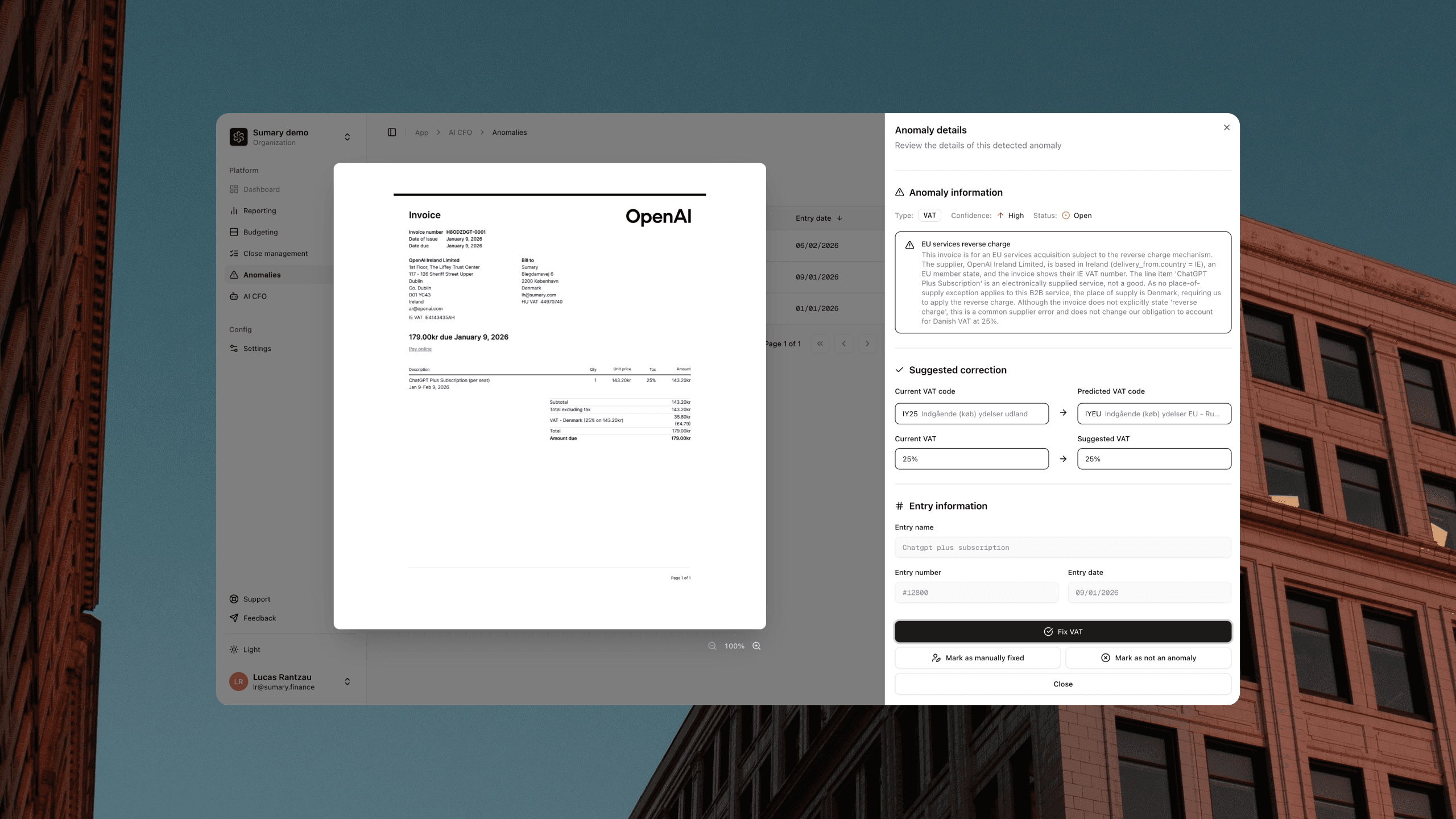 Sumary for accounting firms