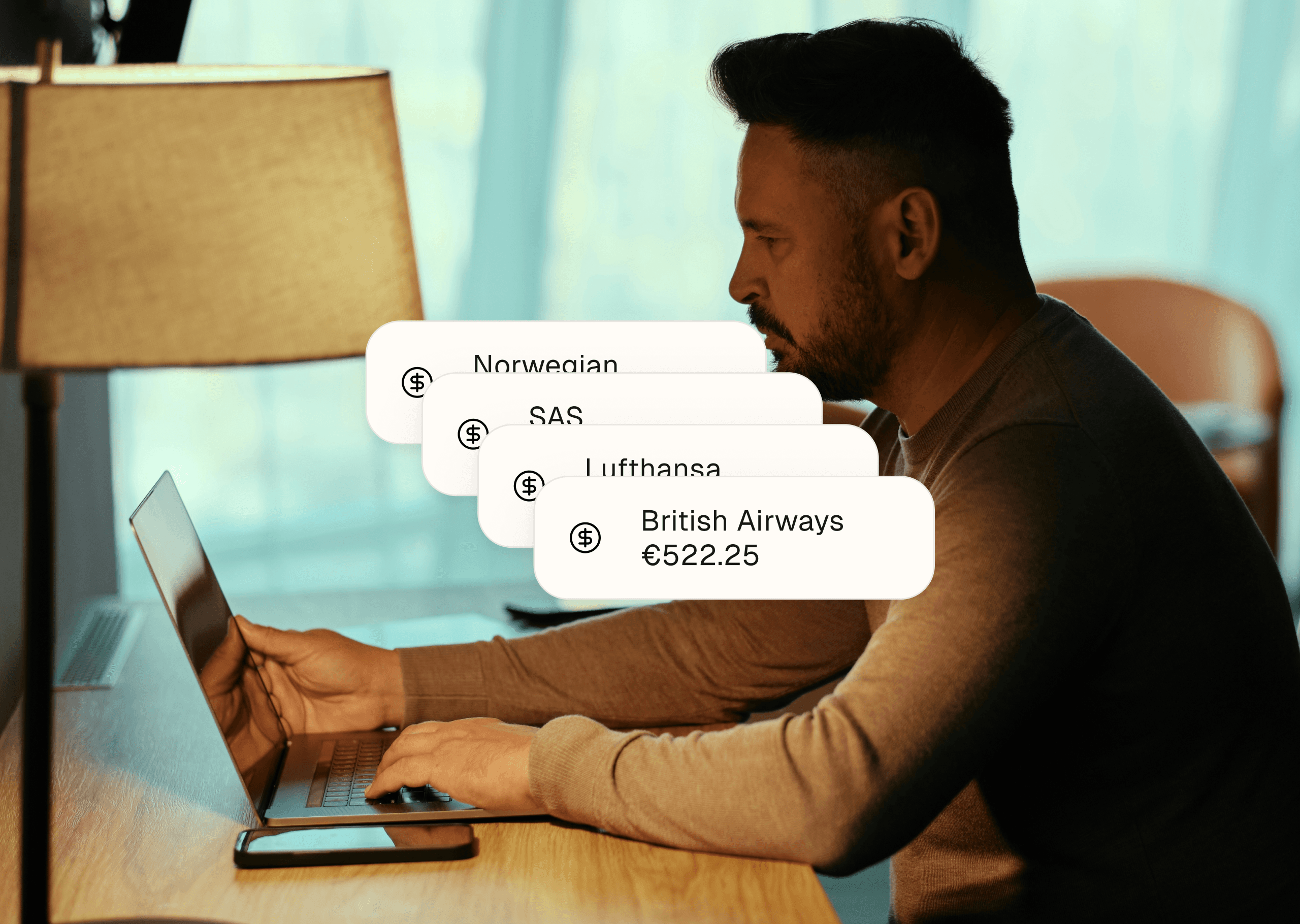 Agents dashboard showing completed reconciliations
